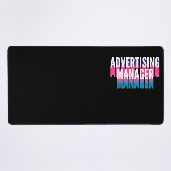 Item preview, Advertising Manager With Long Gradient Shadow designed and sold by SVPOD.
