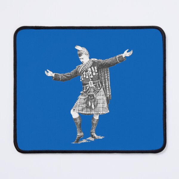 Item preview, Dancing Scottish Highlander designed and sold by Lacebark.