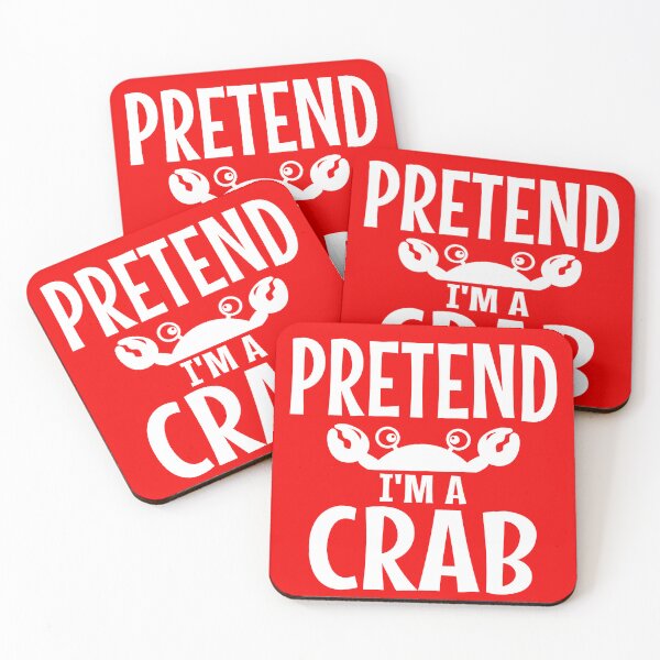 Item preview, Pretend I'm A Crab Costume Halloween Lazy Easy designed and sold by Sasikharn.