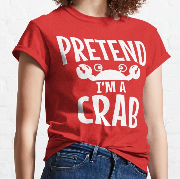 Item preview, Pretend I'm A Crab Costume Halloween Lazy Easy designed and sold by Sasikharn.