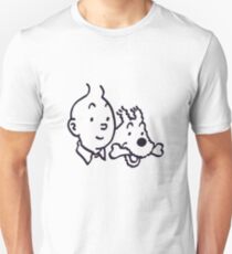 Tintin And Milou Merchandise Unisex T-Shirt