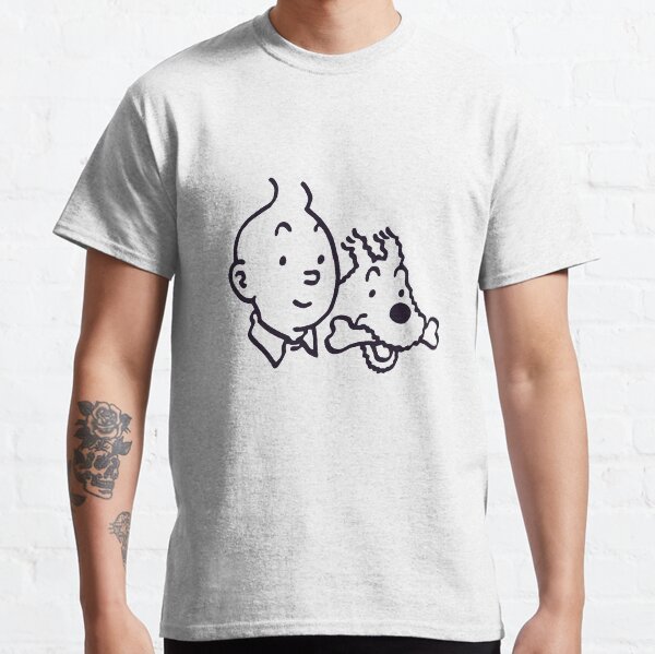Tintin And Milou Classic T-Shirt