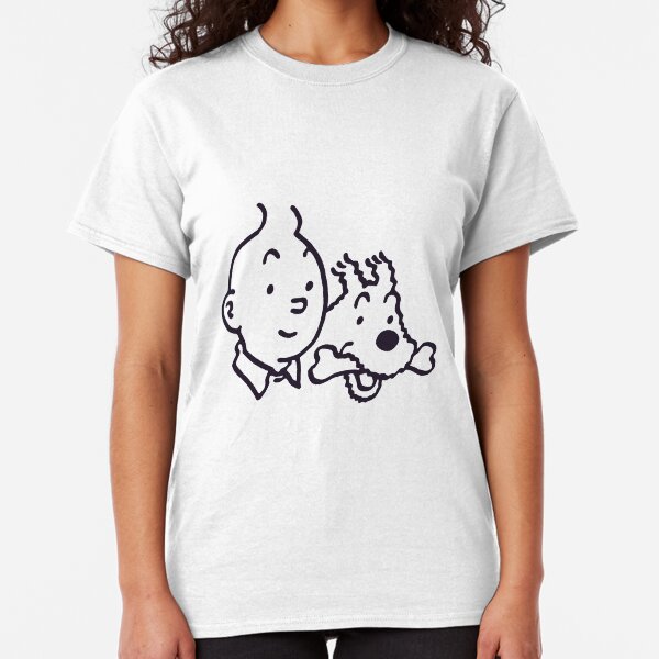 Tintin And Milou Classic T-Shirt