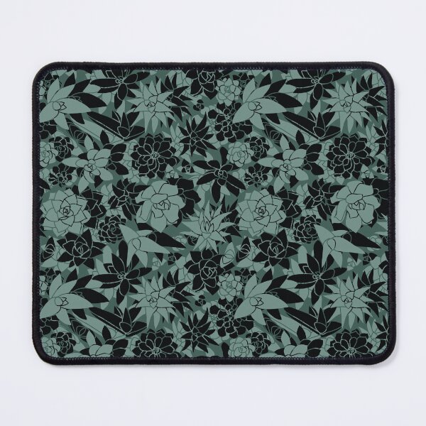 Item preview, Succulent Wall in Mint and Black	 designed and sold by RPuniquedesigns.