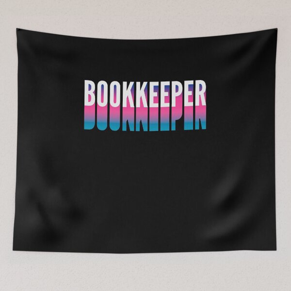 Item preview, Bookkeeper With Long Gradient Shadow designed and sold by SVPOD.