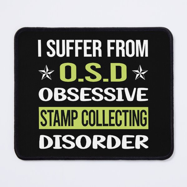 Item preview, Obsessive Love Stamp Collecting Stamps Philately Philatelist designed and sold by DrearyStore60.