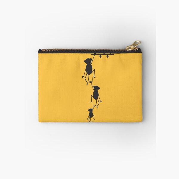 Item preview, 3 Monkey Silhouettes Holding Tails designed and sold by ibadishi.