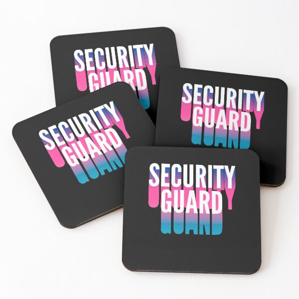Item preview, Security guard With Long Gradient Shadow designed and sold by SVPOD.