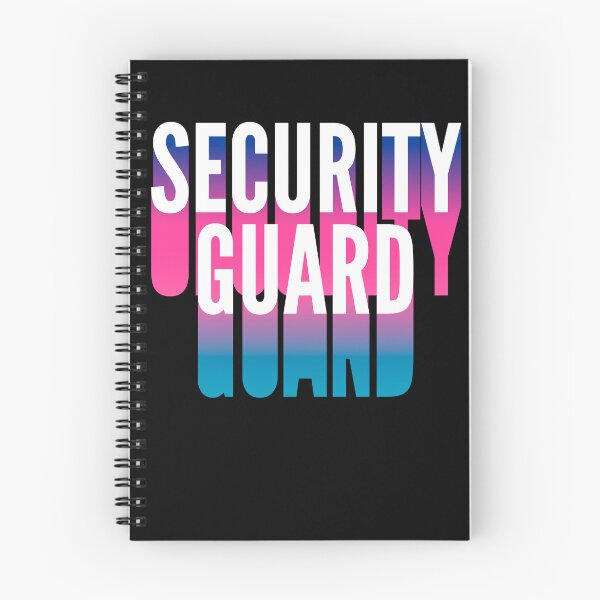 Item preview, Security guard With Long Gradient Shadow designed and sold by SVPOD.