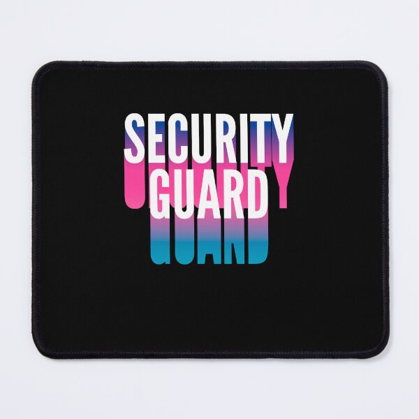 Item preview, Security guard With Long Gradient Shadow designed and sold by SVPOD.