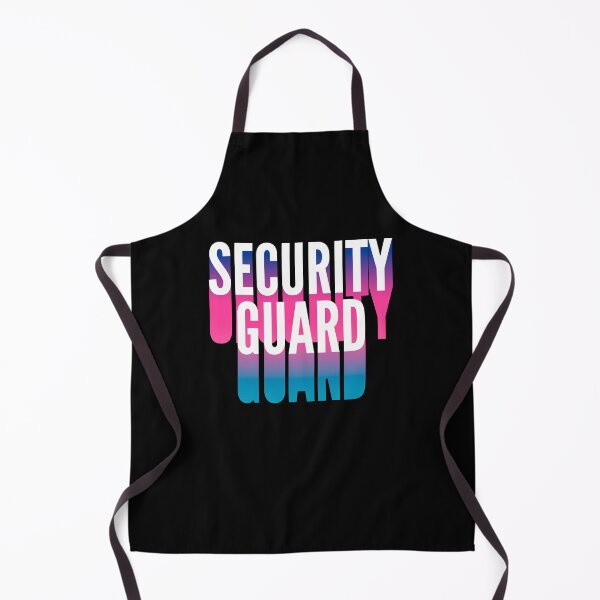 Item preview, Security guard With Long Gradient Shadow designed and sold by SVPOD.