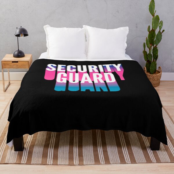 Item preview, Security guard With Long Gradient Shadow designed and sold by SVPOD.