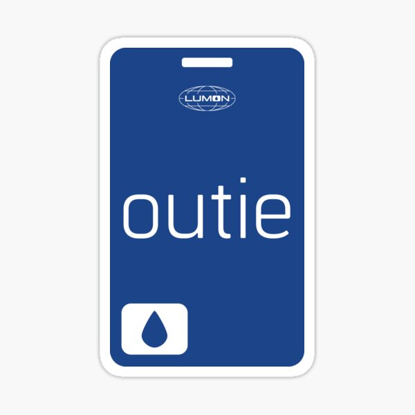 Artikel-Vorschau von Severance - Outie Key Card - Blau, designt und verkauft von Cult Apparatus.