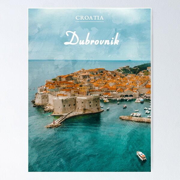 Artikel-Vorschau von Dubrovnik Kroatien, designt und verkauft von Alexandra Rty.