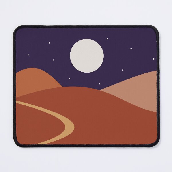 Item preview, Abstract Desert at Night designed and sold by cerenalkan.