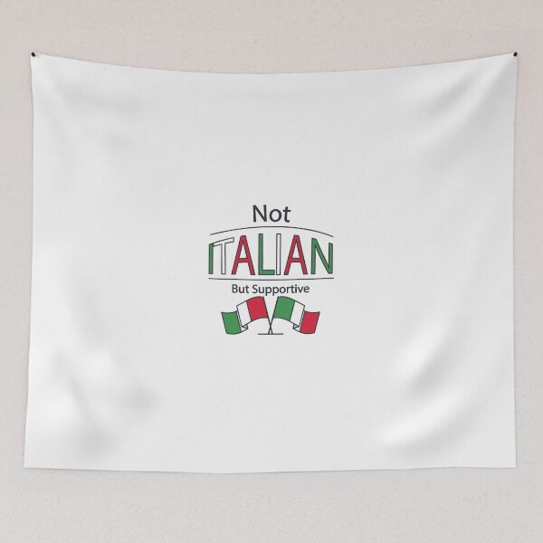 Item preview, Not Italian But Supportive designed and sold by FunsillyShop.