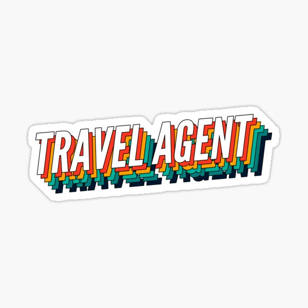 Item preview, Travel agent Retro Vintage Label For The Best Travel agent  designed and sold by SVPOD.