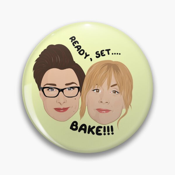 Item preview, Mel and Sue Ready Set Bake! GBBO Bake Off designed and sold by ponychops.