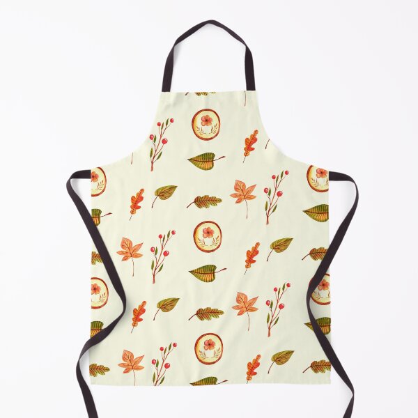 Item preview, Vintage fall flowers and leaves designed and sold by pinkyfish1010.