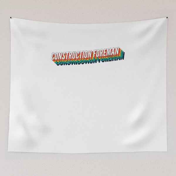 Item preview, Construction Foreman Retro Vintage Label For The Best Construction Foreman  designed and sold by SVPOD.
