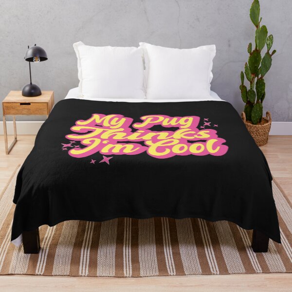 Item preview, My Pug Thinks I'm Cool Pug Love designed and sold by Pugstuff.