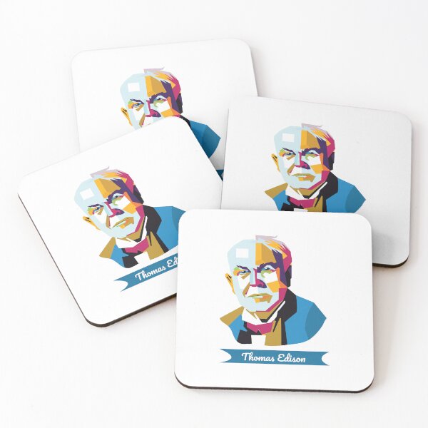 Item preview, Thomas edison portrait designed and sold by KARTICK DUTTA.