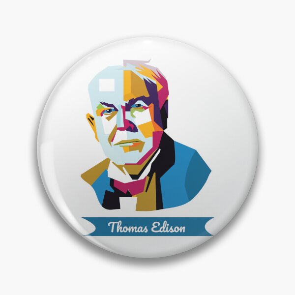 Item preview, Thomas edison portrait designed and sold by KARTICK DUTTA.