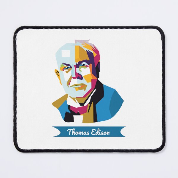 Item preview, Thomas edison portrait designed and sold by KARTICK DUTTA.
