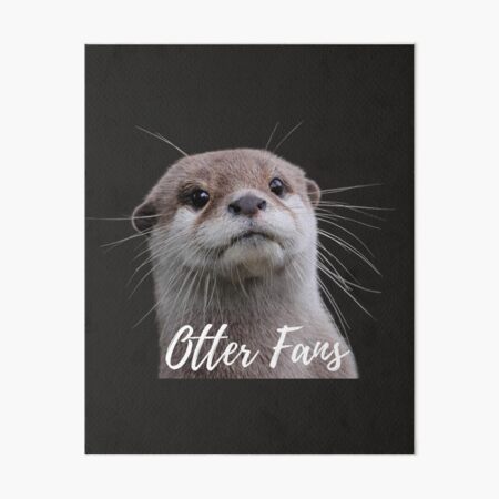 Otter Fans Design Greeting Card for Sale by MerchGiants