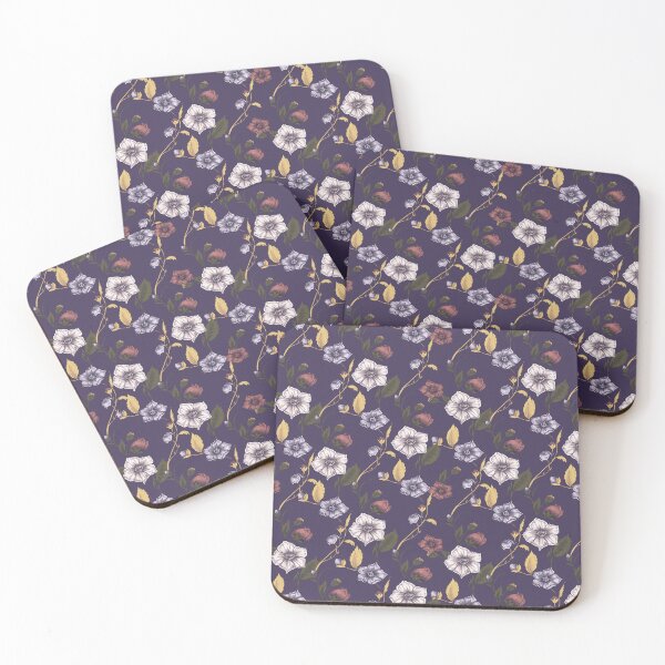 Item preview, Botanical Flower Pattern designed and sold by MadameHiro.