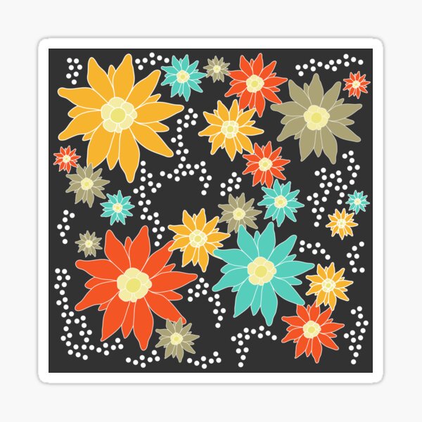edelweiss mountain flowers Sticker