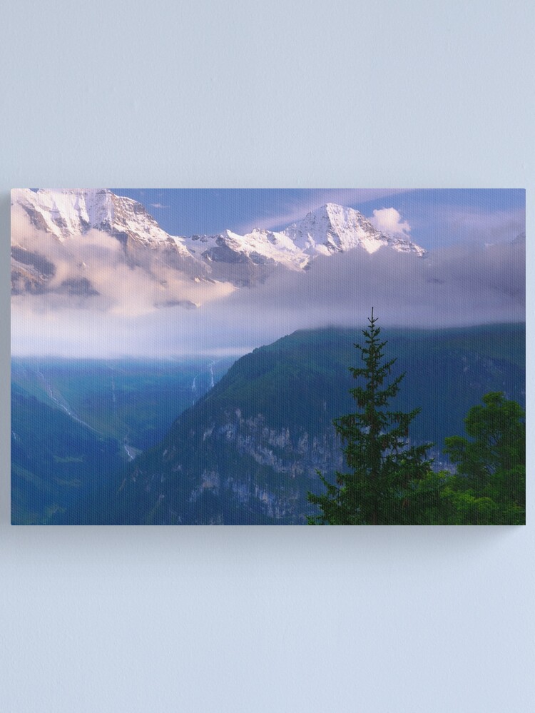 Thumbnail 1 of 3, Canvas Print, In Fairy Mountains designed and sold by Mallorn.