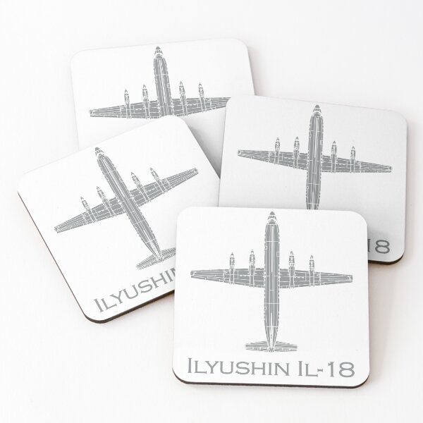 Item preview, Ilyushin Il-18 Model Design designed and sold by avionbubble.