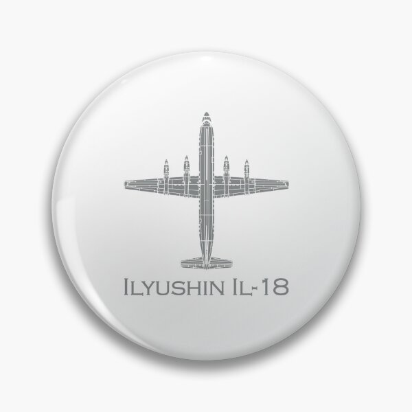 Item preview, Ilyushin Il-18 Model Design designed and sold by avionbubble.