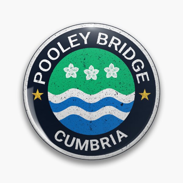 Item preview, Pooley Bridge - Cumbria Flag designed and sold by Cumbria Guru.