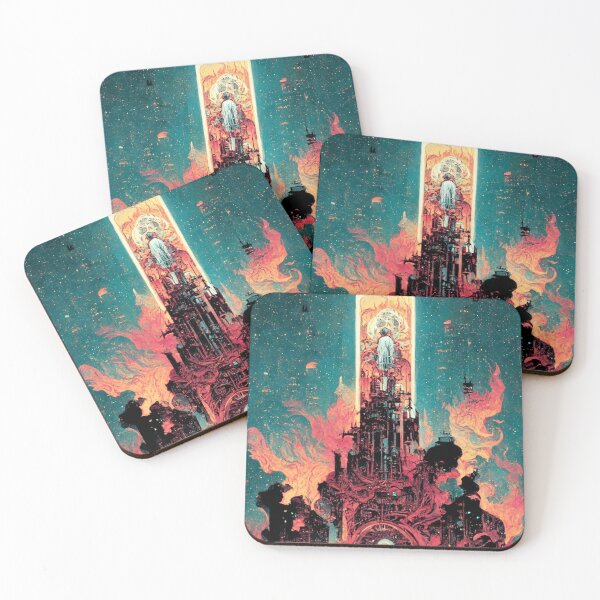 Item preview, Spontaneous Combustion - Neon Cyberpunk designed and sold by Design Raptor.