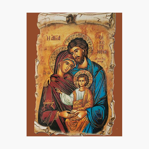 Holy Family Photographic Print