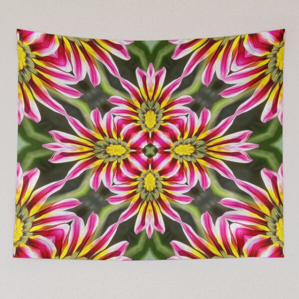Item preview, Cute Red Flower Pattern designed and sold by Patternflower.