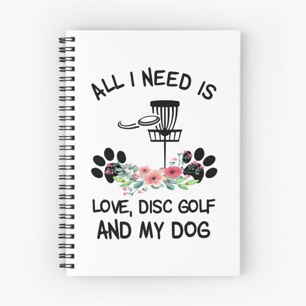 Item preview, All I need Is Love, Disc Golf And My Dog Floral    designed and sold by HeyAysStorex.