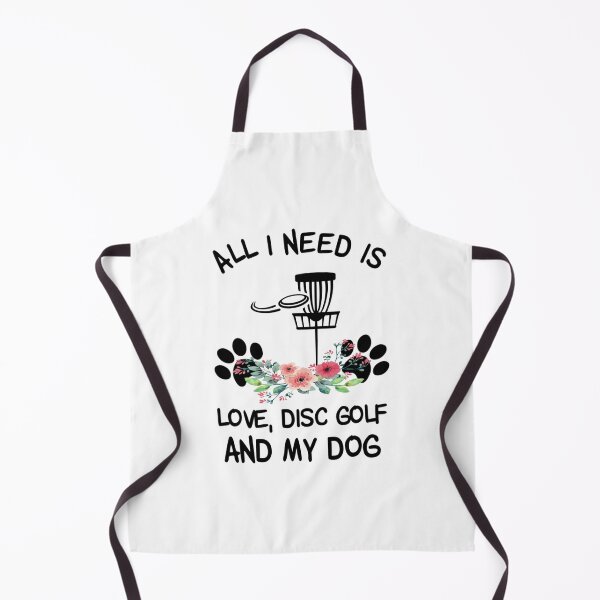 Item preview, All I need Is Love, Disc Golf And My Dog Floral designed and sold by HeyAysStorex.