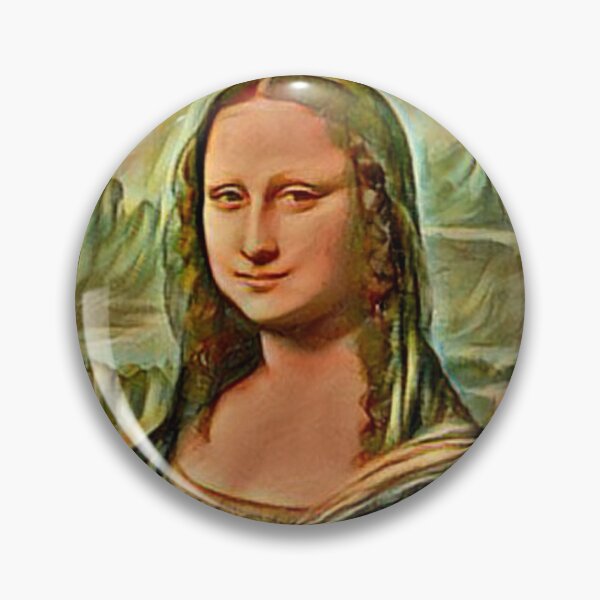 Item preview, "Mona Lisa (44)" an iconic Renaissance painting reimagined. designed and sold by thalasson.