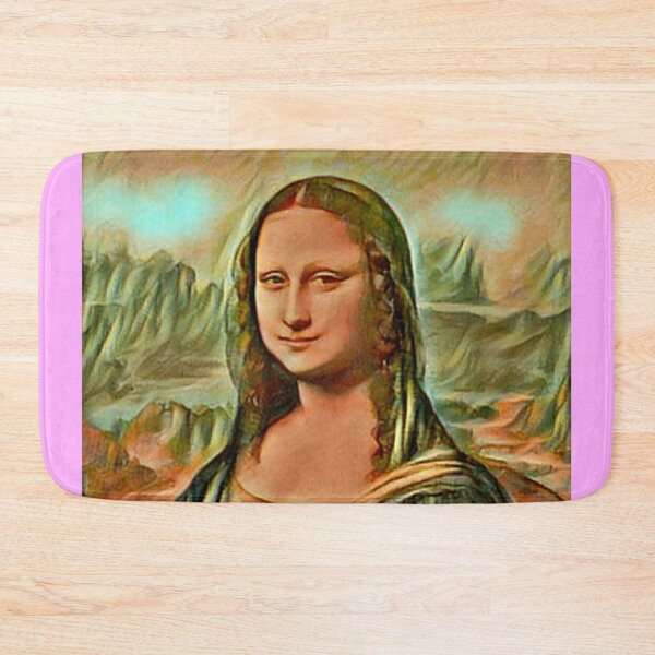 Item preview, "Mona Lisa (44)" an iconic Renaissance painting reimagined. designed and sold by thalasson.