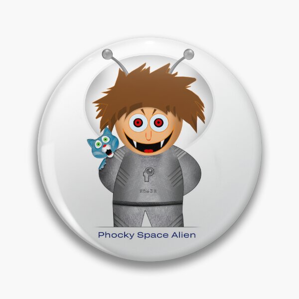 Item preview, Phocky Halloween Collection - Space Alien designed and sold by Phocky.