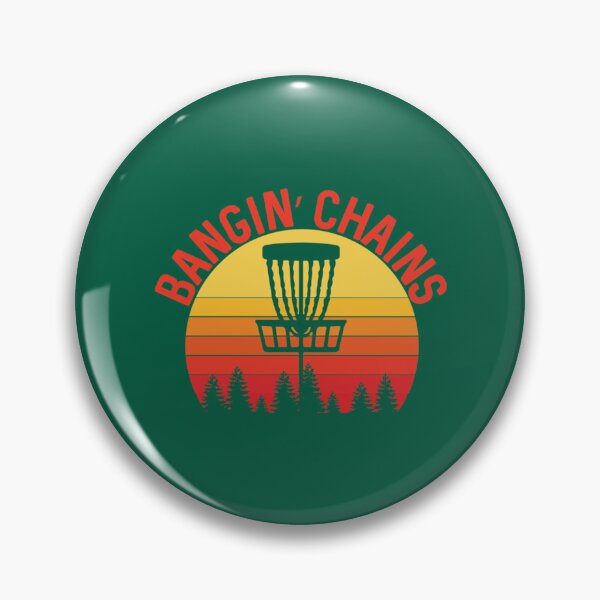 Item preview, Bangin_ Chains disc golf retro sunset gifts   designed and sold by HeyAysStorex.