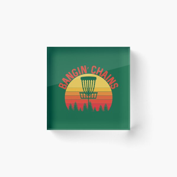 Item preview, Bangin_ Chains disc golf retro sunset gifts   designed and sold by HeyAysStorex.