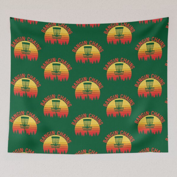 Item preview, Bangin_ Chains disc golf retro sunset gifts   designed and sold by HeyAysStorex.