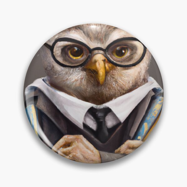 Item preview, Studious Owl designed and sold by Richard Allen.