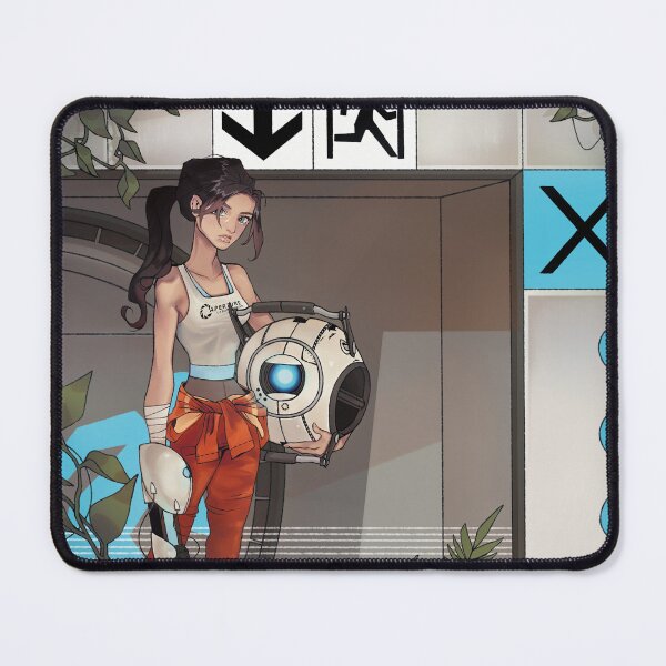 Item preview, Portal 2 Chell and Wheatley designed and sold by Flaamez.