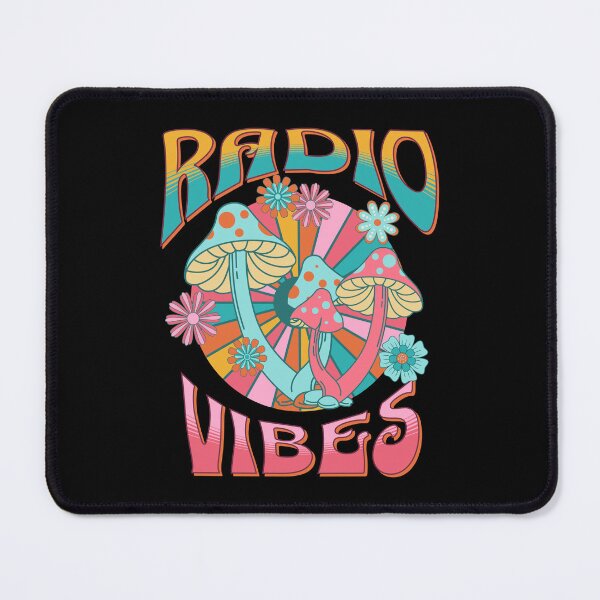Item preview, Radio Vibes with Mushrooms designed and sold by ALesterDesign.