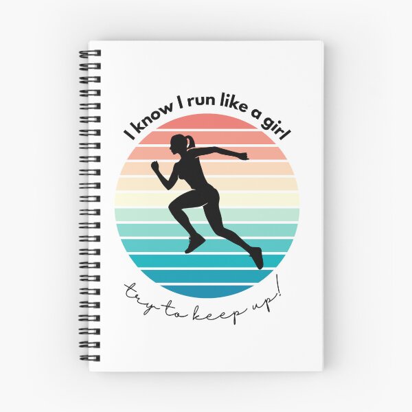 Item preview, I know I run like a girl designed and sold by S-and-W-4ever.